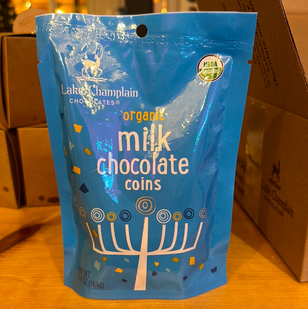 MILK CHOCOLATE HANUKKAH COINS