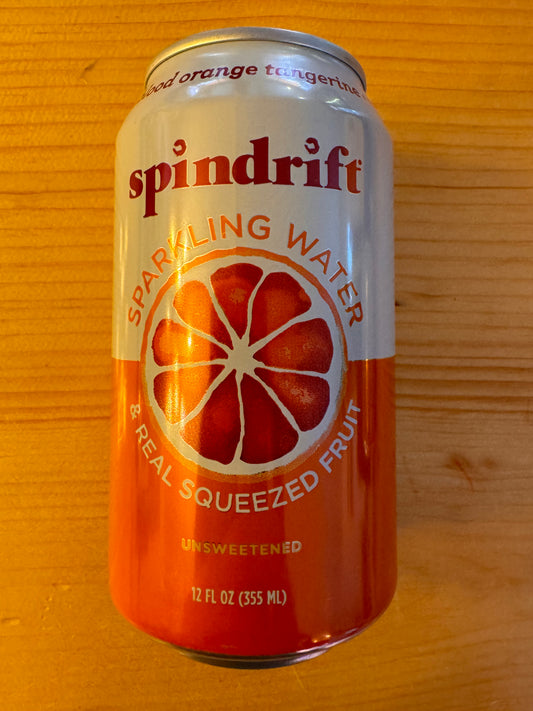 SpinDrift Blood Orange Tangerine