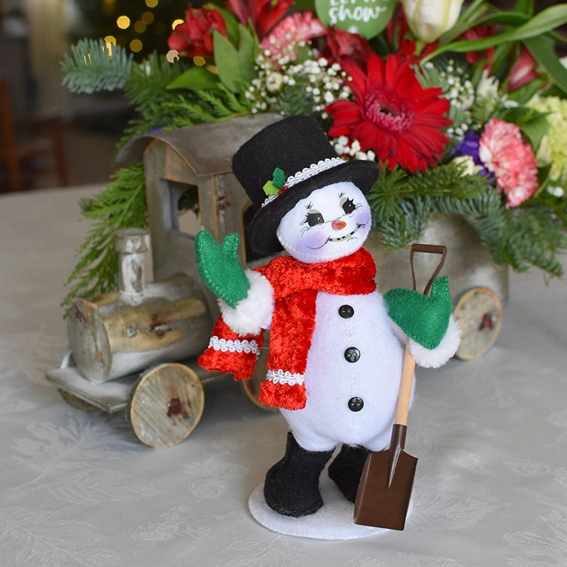 Christmas 9in Crimson Crush Snowman 560222