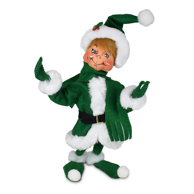 Christmas 9in Very Merry Green Elf 510520